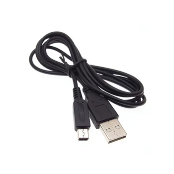 Negru 1,2 M Alimentare USB Încărcător Cablu de Încărcare pentru 3DS Nintendo DSi NDSI XL