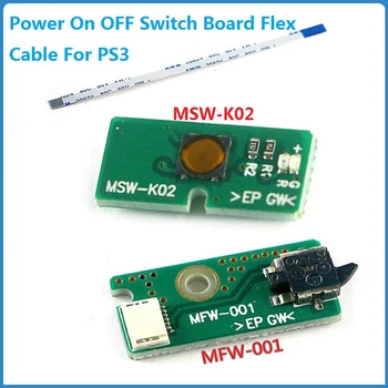 Puterea Pe OFF Comutator de Bord Flex Cablu Pentru Sony PS3 4000 CECH 4000 Super Slim MSW-K02 W Ejectare Cablu Panglică Bord MFW-001