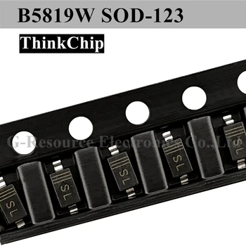 B5819W SOD-123 1206 SMD Diode Schottky B5819 SOD123 1N5819 1N5819W (Marcaj SL)