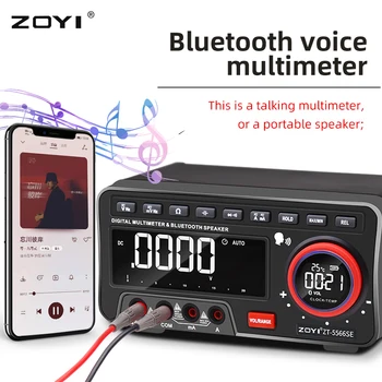 ZOYI ZT-5566SE Profesionale Multimetru Digital de Mare Precizie 19999 Contează Reîncărcabilă Tip Desktop Mulitimetro Cu Bluetooth