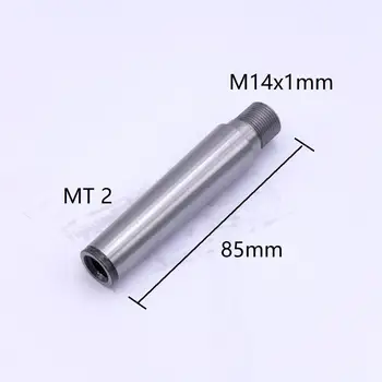 MT 2 MT2 M14x1mm Ax M14 Lungime 85mm pentru Mini Strung Chuck Cartuș K01-65 K02-65 K02-50 K01-63B DIY Strung