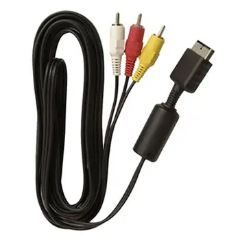 Noi 1,8 m Cablu Composite AV Cablu Conector Adaptor pentru Playstation 3 2 PS3/PS2 Controller