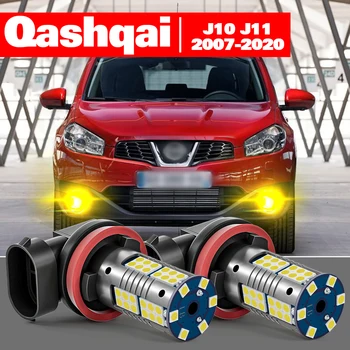 Pentru Nissan Qashqai J10 J11 Perioada 2007-2020 Accesorii 2 buc LED Lumina de Ceață 2009 2010 2011 2012 2013 2014 2015 2016 2017 2018 2019