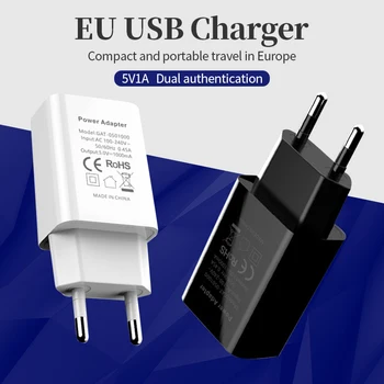 5V1A încărcător UE certificat CE de încărcare USB plug Germania, Franța, Australia, Olanda, Brazilia, Rusia, Coreea de Nord Suedia