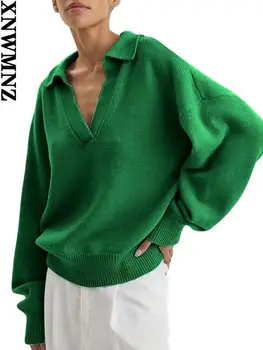 XNWMNZ guler polo Primăvară Pulover pulovere Femei 2022 Nou liber gros Pulover de cașmir Pulover femei pulover supradimensionat jumper
