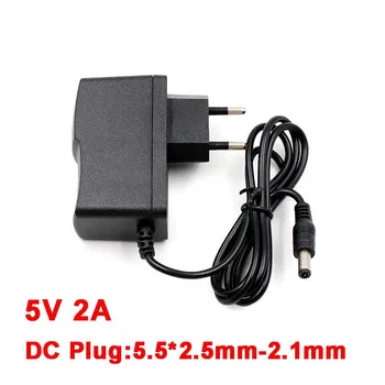 TV BOX de Alimentare 5V 2A Încărcător UE NE Plug Convertor AC-DC Adaptor Pentru Android Pentru X96 mini/T95/h96/MXQ/HK1/x88 borna/mx10/TX6