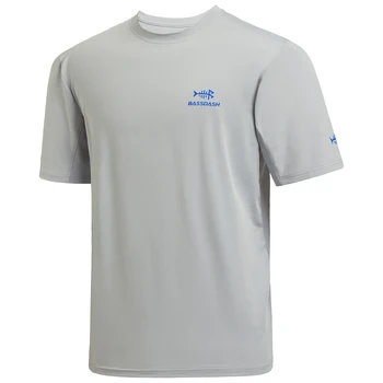 Bassdash Maneci Scurte UV T-shirt pentru Bărbați Pescuit Tricou UPF 50+ Protectie solara