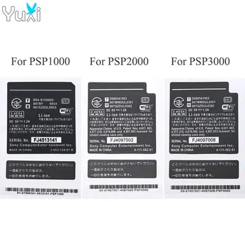 YuXi Pentru PSP1000/2000/3000 JP Versiune Shell Baterie Depozit Eticheta de Garanție Eticheta Cod de Bare Autocolant pentru PSP 1000 2000 3000
