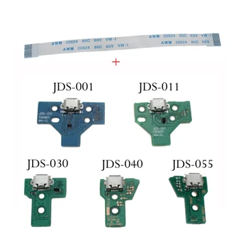 PS4 Incarcator USB Port de Încărcare Înlocuire Conectorul de pe Placa de Cablu Pentru PS4 Contrller JDS-030/JDS-011 JDS-001 FJDS-055