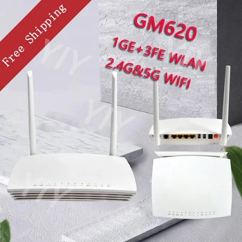 NOI 5PCS/o MULȚIME Original GM620 Gpon Ont ONU FTTH Dual Band 1GE+3FE+1POTS+2USB+2.4 G/5G+ Wifi Cu Fără Putere