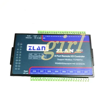 8 mod DI/DO/AI IO de la distanță controler analog, digital comutator ZLAN6842