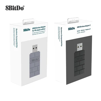 8Bitdo USB Receptor Bluetooth Adaptor Pentru Nintend Comutator Pentru PS4, PS5 Pc-uri Windows, Mac-uri Raspberry Pi