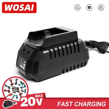 WOSAI 12V 16V 20V Instrumente de Putere Încărcător Adaptor Aplicabile fără Fir Burghiu Electric/Văzut/Surubelnita/Cheie/Ciocan/Polizor unghiular