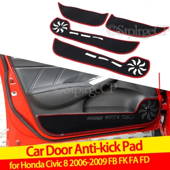 Usa anti-kick pad ușa tampon de protectie panou de ușă pad acoperire portiera autocolant Pentru Honda Civic 8 2006 2007 2008 2009 FB FK FA FD