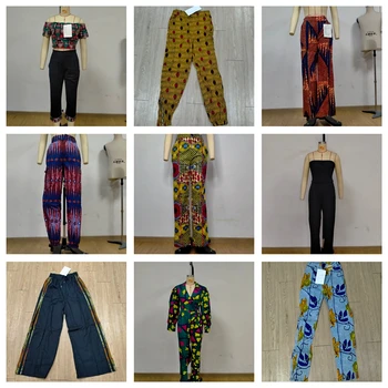 African Haine Noi de Moda de Flori Imprimate Pantaloni Super Elastic Petrecere Femei Speciale Confortabile, Pantaloni ,Salopeta, Două Bucata Set