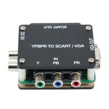 HOT-YUV SĂ RGBS YPBPR La SCART YPBPR LA VGA Componentă Transcoder Converter Consolă de jocuri, RGBS La Diferență de Culoare Componentă