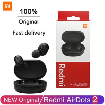 Original Căști Xiaomi Redmi AirDots 2 Căști fără Fir Bluetooth 5.0 TWS Sport Muzica Stereo HiFi set de Căști cu Microfon