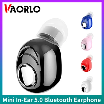 Mini In-Ear 5.0 Cască Bluetooth Portabil Invizibil HiFi Wireless Headset Cu Microfon Handsfree Sport Earbud Pentru Toate Smartphone-Uri
