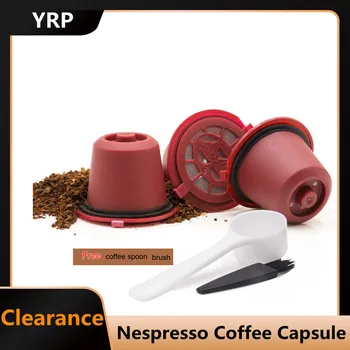 3pcs Reutilizabile, Returnabile de Cafea Nespresso Dulce Filtru Capsulă Cu Lingura Si Perie Nr Dolce Gusto Instrumente Accesorii Nestle Cafe