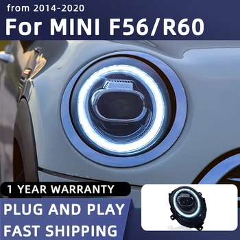 Styling auto Faruri pentru MINI F56 Faruri LED 2014-2020 F55 F57 Lampă de Cap DRL Semnal Proiector Lentilă Auto Accessori