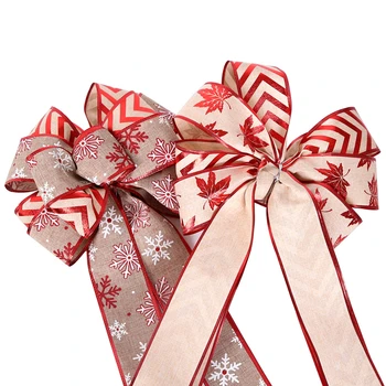 2023 Arcuri De Crăciun De Crăciun Agățat Decoratiuni Bowknot Ornamente Pentru Pomul De Craciun De Anul Nou Decor Velas Navideñas Decorativas
