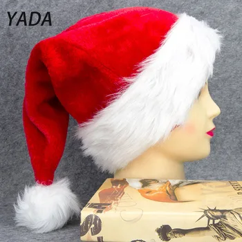 BLA 2022 Crăciun Indesata Pluș Pălărie Moș Crăciun Iarna Cadouri Crește mai Gros Minge Mare Capac de Crăciun Consumabile TW210056