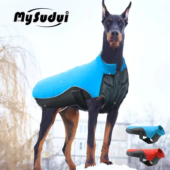 MySudui Mic Mare Câine Haine De Iarna Impermeabil Chihuahua Bulldog Moda Câine Pânză De Îmbrăcăminte Pentru Câine Haină De Iarnă Caldă Ropa Perro