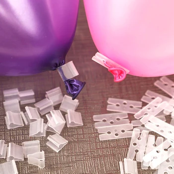 50/100/150Pcs Balon de Plastic H/V Clipuri Balon Latex Fixare cu Ușurință Nod Instrumente de Nunta, Petrecere de Aniversare Decor Ballon Accesorii