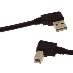 CYDZZihan dreptunghic USB 2.0 Male B Male Cablu de Imprimantă 50cm