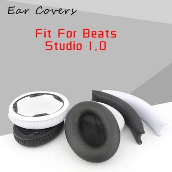 Tampoane pentru urechi Pentru a Bate Pernițe Studio 1.0 Studio1 Căști Ureche tampoane de Înlocuire Cască Ureche Pad din Piele PU