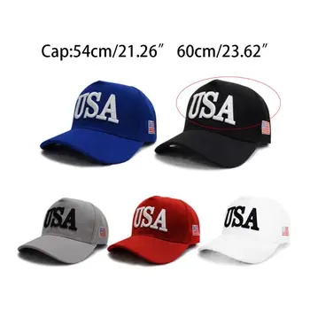 În aer liber Unisex Președintele Trump 2020 Campanie Șapcă de Baseball statele UNITE ale americii 45 Steagul American 3D Brodate Reglabil Snapback Trucker Hat