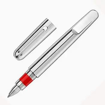 MB M Rollerball Pen Magnetic Închis Capac Metal Argintiu Gri Papetarie de Afaceri Rechizite de Birou Scrie Bărbați Cadouri Pixuri