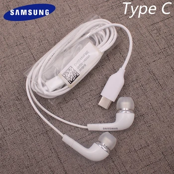 Original Samsung Galaxy S20 S21 FE S22 Note20 Ultra USB de Tip C Casti Hands Free Sârmă setul cu Cască Cu Microfon Pentru Galaxy A8S A60 A80