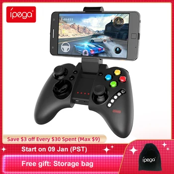 Ipega PG-9021S Bluetooth Gamepad Controler de Joc pentru Tableta/ Smart phone/ cutie TV/ Smart TV/ VR Win7/ Win8/ Win10 PC PUBG Declanșa