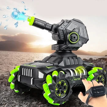 Mini Control De La Distanță De Fotografiere Battle Tank Rezervor De Apă Margele Băiat Jucărie Cadou