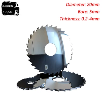 20mm Tungsten din Oțel de scule de Frezat, 20x5mm Solid TCT Lame Circulare de Ferăstrău Tăiere din Oțel Inoxidabil. Grosimea 0.2-4 mm. 36/30 Dinti