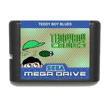 Teddy Boy Blues 16 biți MD Carte de Joc Pentru Sega Mega Drive Pentru Genesis