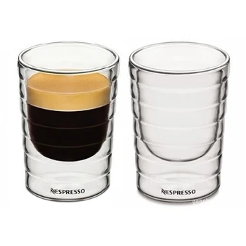 Manual Dublu Perete de Sticlă Ceașcă 85-350ML Transparent Cafea cu Lapte Cana 1buc Tequila, Bere, Vin, Cani de Călătorie Drinkware Prieteni Cadou