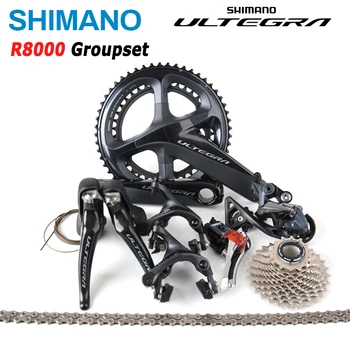 SHIMANO ULTEGRA R8000 Groupset angrenajul schimbator fata derailleur spate derailleur caseta lanț 11-viteza de biciclete rutier