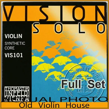Original Thomastik Vision Solo 4/4 Corzi de Vioară(VIS101) Set Med Argint-D, set complet,made in Austria ,vinde Fierbinte