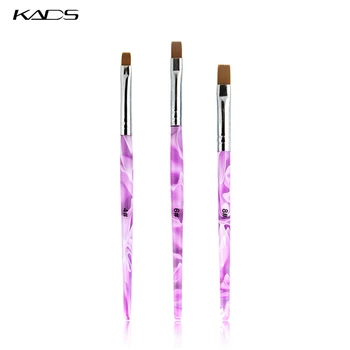 KADS Profesionale UV Gel, Pensula Nail Art Pictura Desen Perie uv gel perie pentru pictura desen set de pensule nail Art brush Tool