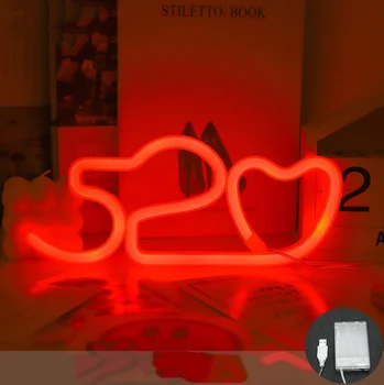 Lampa de birou LED lumina de noapte mici de cinci stele a subliniat dormitor decorative baterie lampă