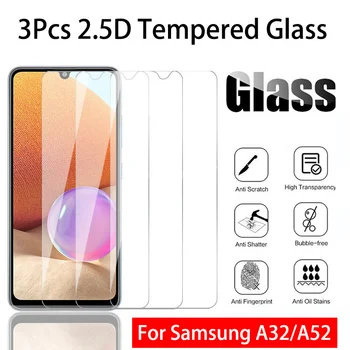 3PCS Sticla Temperata Pentru Samsung Galaxy A32 A52 S21 FE 5G Telefon cu Ecran de Protecție Pentru Samsung A53 A33 A73 A52S S20 FE Film de Sticlă