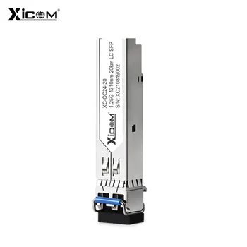 Gigabit 1.25 G Duplex LC SFP Transceiver Module 10~20 de km de Fibră Optică Modul Comutator Singlemode Compatibil Cisco/Mikrotik/Huawei