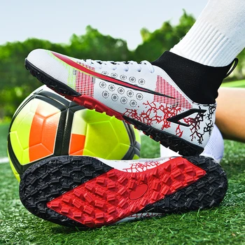 De înaltă Calitate, Pantofi de Fotbal Harland Ghete de Fotbal Futsal Chuteira Campo Ghete Barbati de Formare Adidași Ourdoor Femei Încălțăminte TF/FG