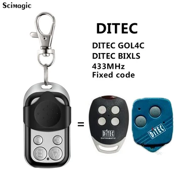 DITEC GOL4C Garaj Telecomanda 433MHz Cod Fix Transmițător Cheie Fob