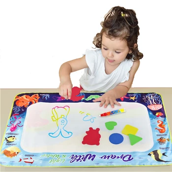 Magia Apei Placa de Desen de Colorat Doodle Mat cu Stilou Fluorescent Pictura Toys Set de Învățare și Educaționale Cadou pentru Copii